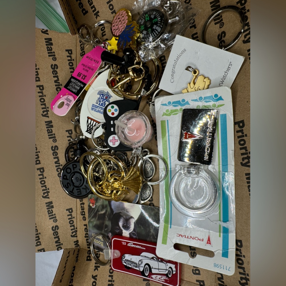 17 PCS / BULK Assorted Keychains - Picture 3 of 6